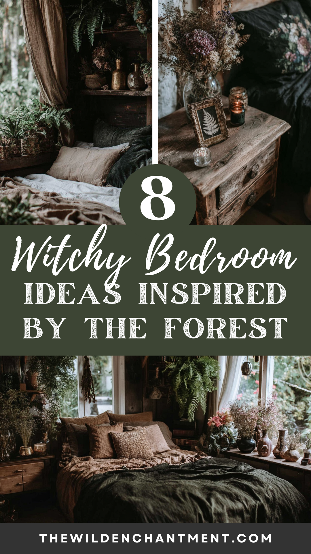 8 Affordable Witchy Bedroom Ideas Inspired by The Forest - Wild Enchantment - Apartment Decor Ideas Inspired By The Forest